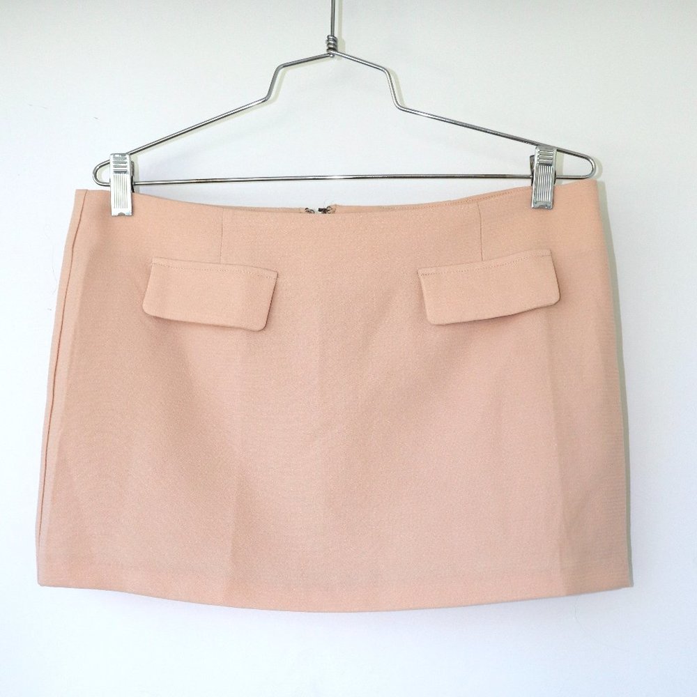Light Pink Mini Skirt